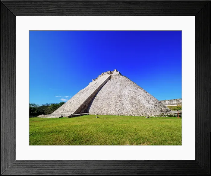 Framed Print : Pyramid of the Fortune-teller or Pyramid of the Magician, Uxmal, Yucatan State, Mexico Framed Print : Pyramid of the Fortune-teller or Pyramid of the Magician, Uxmal, Yucatan State, Mexico