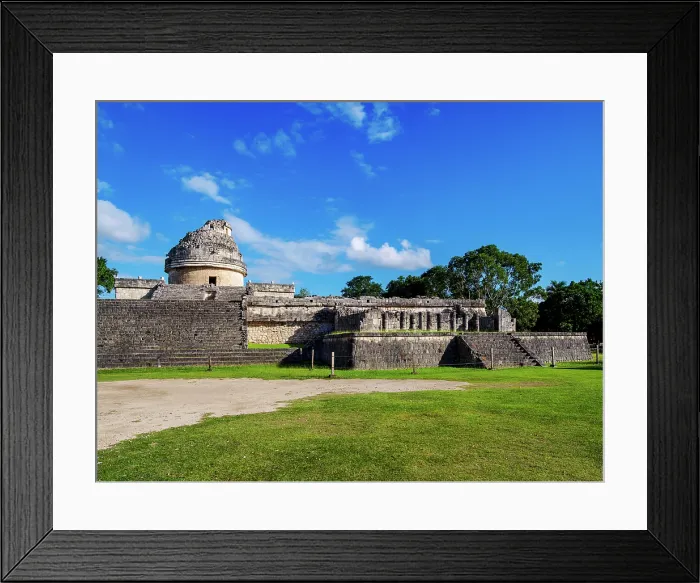 Framed Print : El Caracol Observatory, Chichen Itza, Yucatan State, Mexico Framed Print : El Caracol Observatory, Chichen Itza, Yucatan State, Mexico