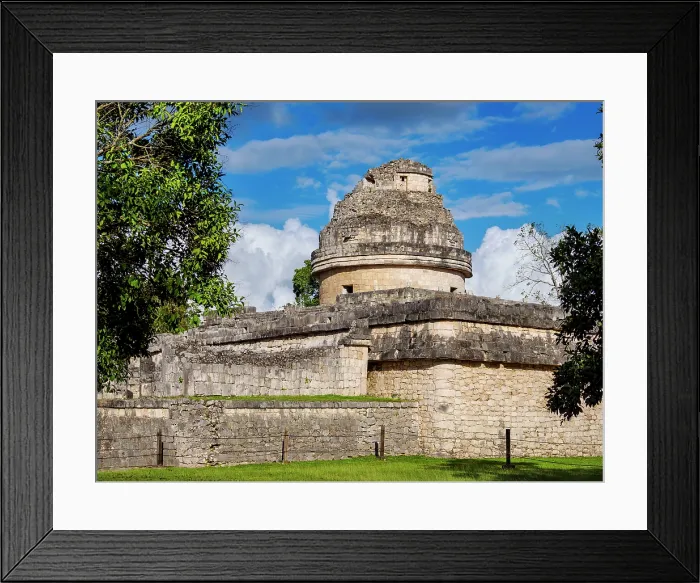 Framed Print : El Caracol Observatory, Chichen Itza, Yucatan State, Mexico Framed Print : El Caracol Observatory, Chichen Itza, Yucatan State, Mexico