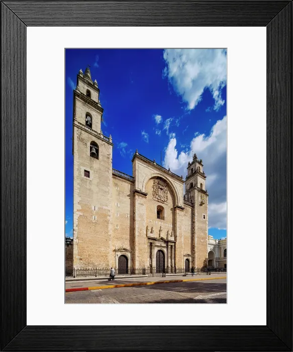 Framed Print : Catedral of San Ildefonso, Plaza Grande, Merida, Yucatan State, Mexico Framed Print : Catedral of San Ildefonso, Plaza Grande, Merida, Yucatan State, Mexico