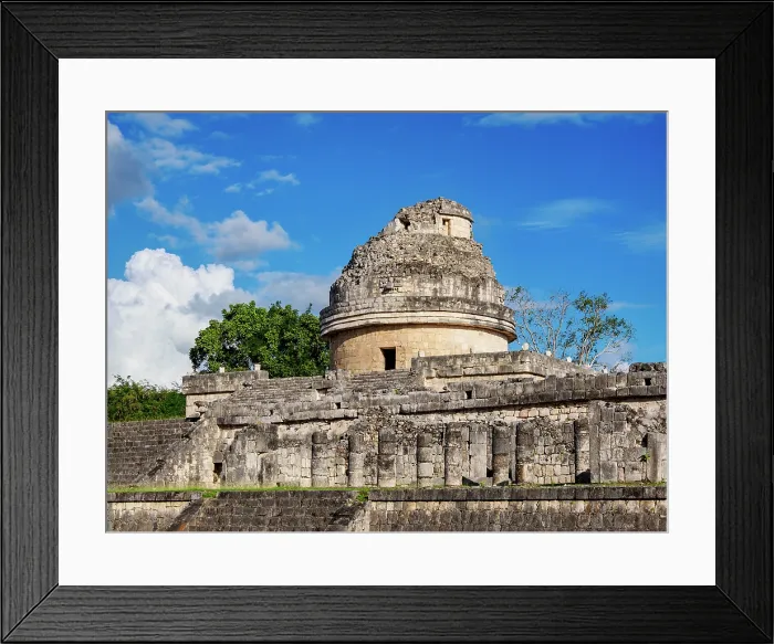 Framed Print : El Caracol Observatory, Chichen Itza, Yucatan State, Mexico Framed Print : El Caracol Observatory, Chichen Itza, Yucatan State, Mexico