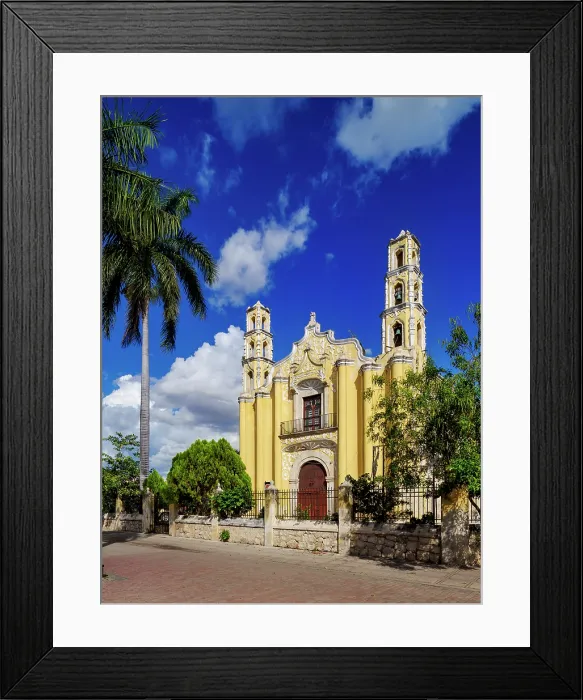 Framed Print : Saint John the Baptist Church, Merida, Yucatan State, Mexico Framed Print : Saint John the Baptist Church, Merida, Yucatan State, Mexico
