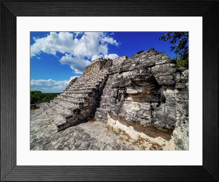 Framed Print : Structure IX, Becan Archaeological Site, Campeche State, Mexico Framed Print : Structure IX, Becan Archaeological Site, Campeche State, Mexico