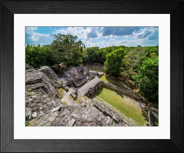 Framed Print : Structure X, Becan Archaeological Site, Campeche State, Mexico Framed Print : Structure X, Becan Archaeological Site, Campeche State, Mexico