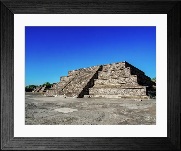 Framed Print : Pyramid of the Moon Square, Teotihuacan, Mexico State, Mexico Framed Print : Pyramid of the Moon Square, Teotihuacan, Mexico State, Mexico