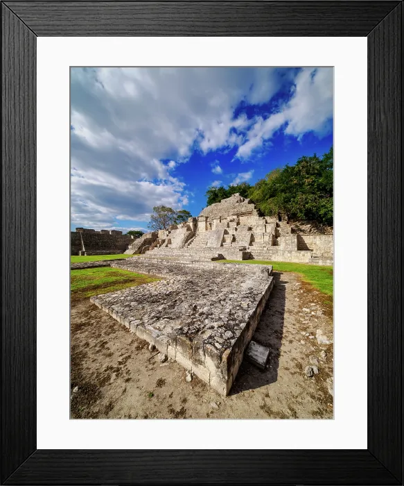 Framed Print : Great Acropolis, Edzna Archaeological Site, Campeche State, Mexico Framed Print : Great Acropolis, Edzna Archaeological Site, Campeche State, Mexico