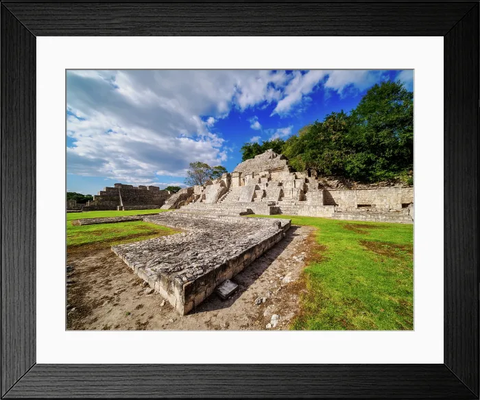 Framed Print : Great Acropolis, Edzna Archaeological Site, Campeche State, Mexico Framed Print : Great Acropolis, Edzna Archaeological Site, Campeche State, Mexico