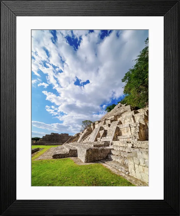 Framed Print : Great Acropolis, Edzna Archaeological Site, Campeche State, Mexico Framed Print : Great Acropolis, Edzna Archaeological Site, Campeche State, Mexico