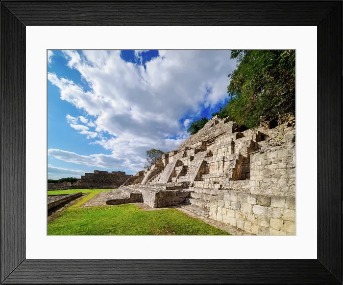Framed Print : Great Acropolis, Edzna Archaeological Site, Campeche State, Mexico Framed Print : Great Acropolis, Edzna Archaeological Site, Campeche State, Mexico