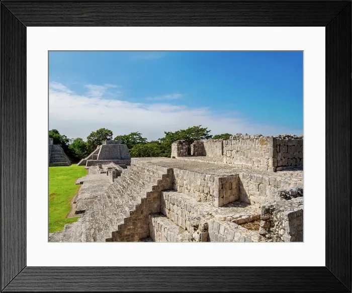 Framed Print : Great Acropolis, Edzna Archaeological Site, Campeche State, Mexico Framed Print : Great Acropolis, Edzna Archaeological Site, Campeche State, Mexico