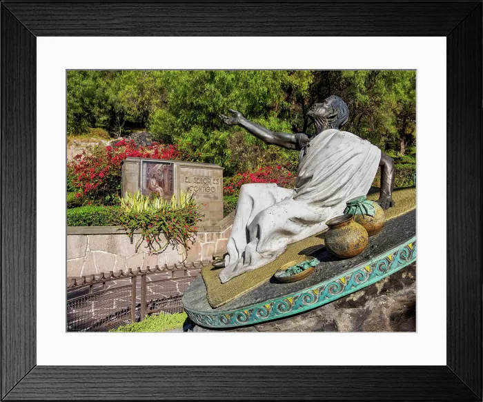 Framed Print : The Offering Sculptural Ensemble, Villa de Guadalupe, Mexico City, Mexico Framed Print : The Offering Sculptural Ensemble, Villa de Guadalupe, Mexico City, Mexico