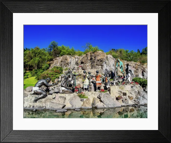 Framed Print : The Offering Sculptural Ensemble, Villa de Guadalupe, Mexico City, Mexico Framed Print : The Offering Sculptural Ensemble, Villa de Guadalupe, Mexico City, Mexico