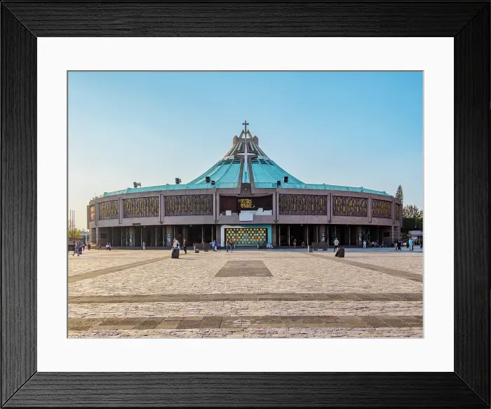 Framed Print : New Basilica of Guadalupe, Plaza de las Americas, Villa de Guadalupe, Mexico City, Mexico Framed Print : New Basilica of Guadalupe, Plaza de las Americas, Villa de Guadalupe, Mexico City, Mexico