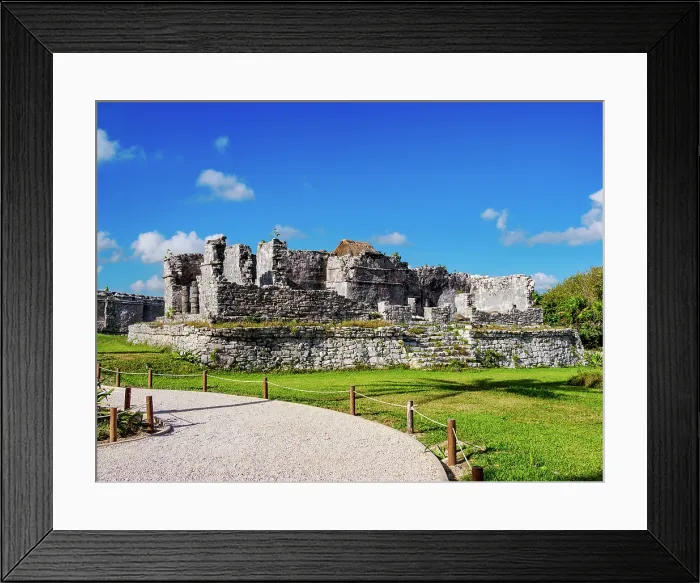 Framed Print : Palace ruins, Tulum Archeological Site, Quintana Roo State, Mexico Framed Print : Palace ruins, Tulum Archeological Site, Quintana Roo State, Mexico