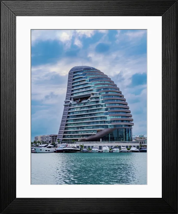 Framed Print : Shark Tower, Puerto Cancun, Cancun, Quintana Roo State, Mexico Framed Print : Shark Tower, Puerto Cancun, Cancun, Quintana Roo State, Mexico