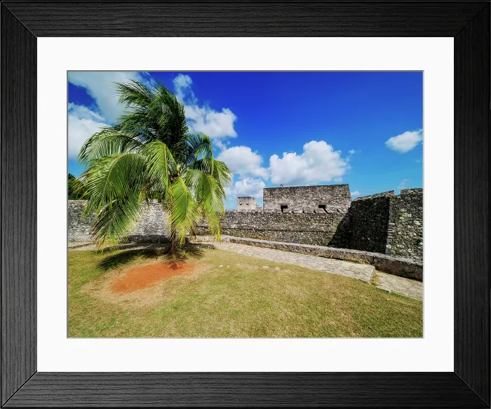 Framed Print : San Felipe Fort, Bacalar, Quintana Roo State, Mexico Framed Print : San Felipe Fort, Bacalar, Quintana Roo State, Mexico