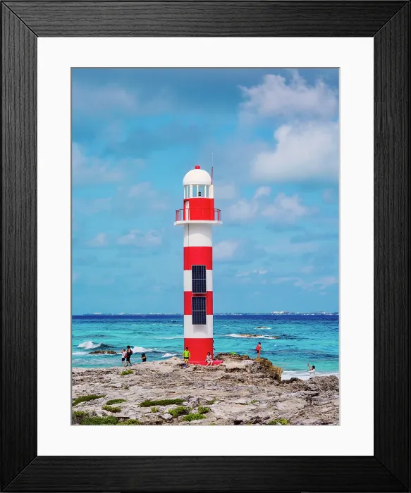 Framed Print : Punta Cancun Lighthouse, Cancun, Quintana Roo State, Mexico Framed Print : Punta Cancun Lighthouse, Cancun, Quintana Roo State, Mexico