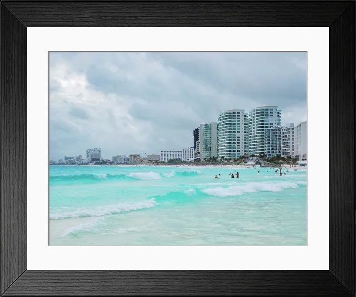 Framed Print : Chacmool Beach, Cancun, Quintana Roo State, Mexico Framed Print : Chacmool Beach, Cancun, Quintana Roo State, Mexico