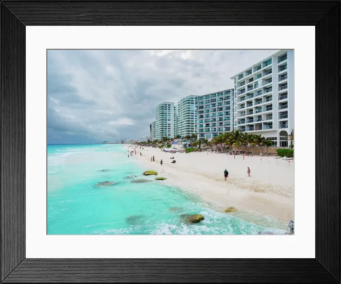 Framed Print : Chacmool Beach, Cancun, Quintana Roo State, Mexico Framed Print : Chacmool Beach, Cancun, Quintana Roo State, Mexico