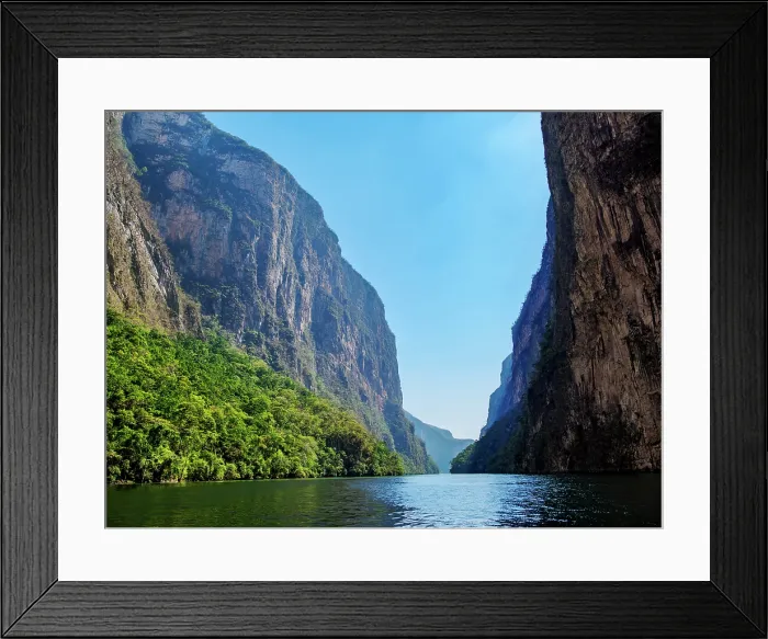Framed Print : Sumidero Canyon, Chiapas State, Mexico Framed Print : Sumidero Canyon, Chiapas State, Mexico