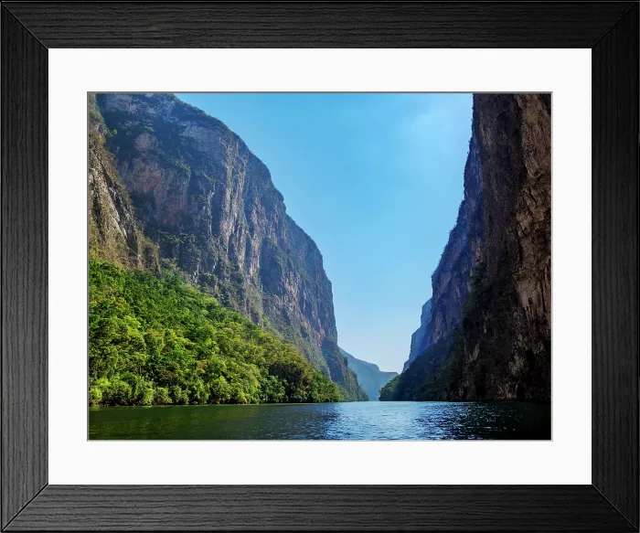 Framed Print : Sumidero Canyon, Chiapas State, Mexico Framed Print : Sumidero Canyon, Chiapas State, Mexico