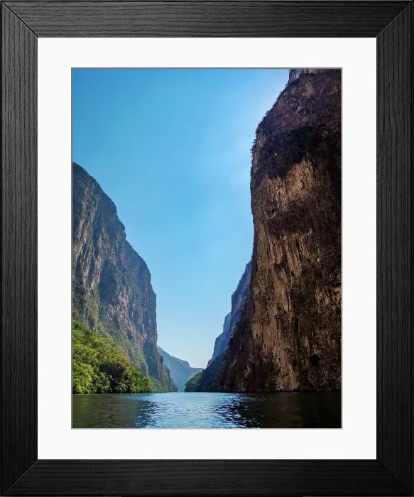Framed Print : Sumidero Canyon, Chiapas State, Mexico Framed Print : Sumidero Canyon, Chiapas State, Mexico