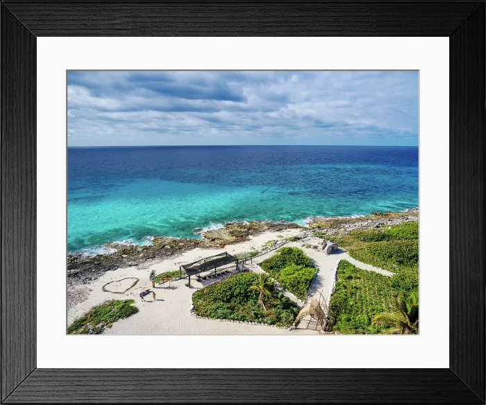 Framed Print : Punta Sur, elevated view, Cozumel Island, Quintana Roo State, Mexico Framed Print : Punta Sur, elevated view, Cozumel Island, Quintana Roo State, Mexico