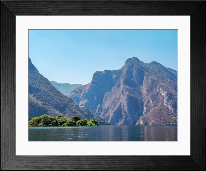 Framed Print : Sumidero Canyon, Chiapas State, Mexico Framed Print : Sumidero Canyon, Chiapas State, Mexico