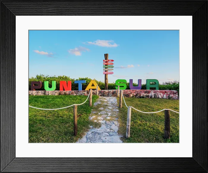 Framed Print : Punta Sur Letters, Cozumel Island, Quintana Roo State, Mexico Framed Print : Punta Sur Letters, Cozumel Island, Quintana Roo State, Mexico