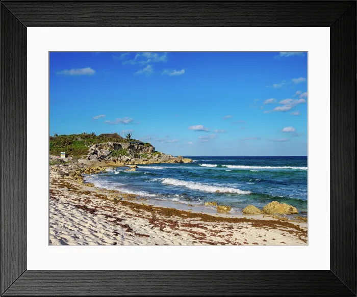 Framed Print : View towards the Coconuts Bar, Cozumel Island, Quintana Roo State, Mexico Framed Print : View towards the Coconuts Bar, Cozumel Island, Quintana Roo State, Mexico
