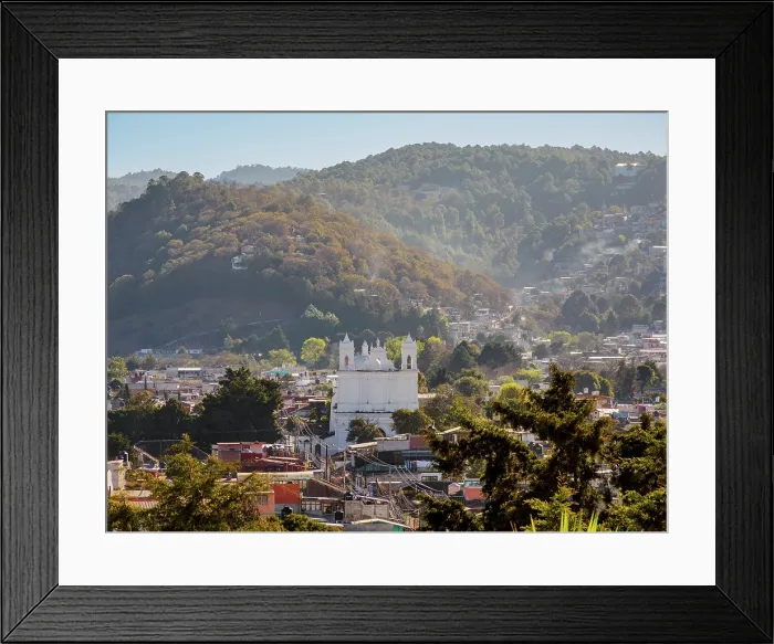 Framed Print : View towards the Santa Lucia Church, San Cristobal de las Casas, Chiapas State, Mexico Framed Print : View towards the Santa Lucia Church, San Cristobal de las Casas, Chiapas State, Mexico
