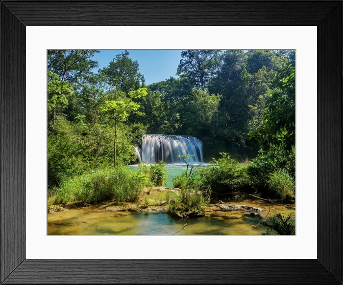 Framed Print : Roberto Barrios Waterfalls, Chiapas State, Mexico Framed Print : Roberto Barrios Waterfalls, Chiapas State, Mexico