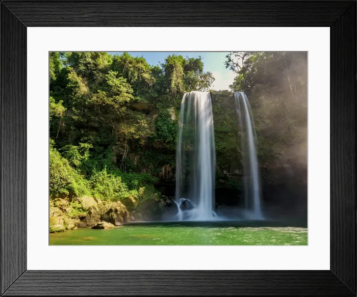 Framed Print : Misol Ha Waterfall, Chiapas State, Mexico Framed Print : Misol Ha Waterfall, Chiapas State, Mexico
