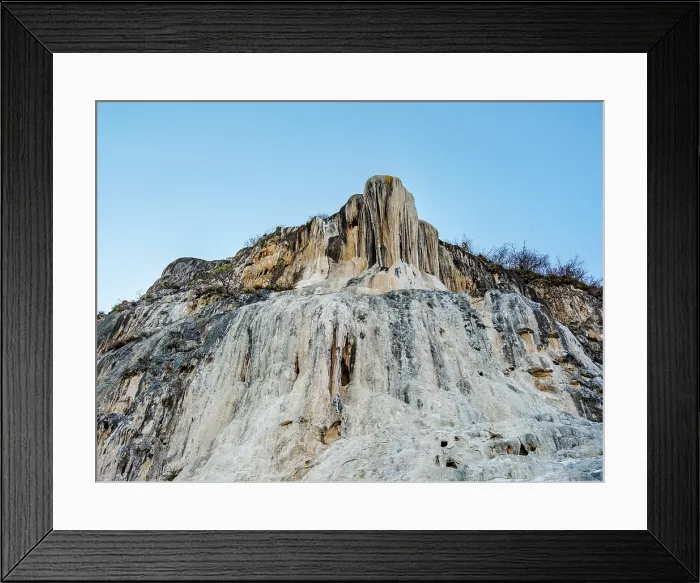 Framed Print : Petrified Waterfall at dusk, Hierve el Agua, San Lorenzo Albarradas, Oaxaca State, Mexico Framed Print : Petrified Waterfall at dusk, Hierve el Agua, San Lorenzo Albarradas, Oaxaca State, Mexico