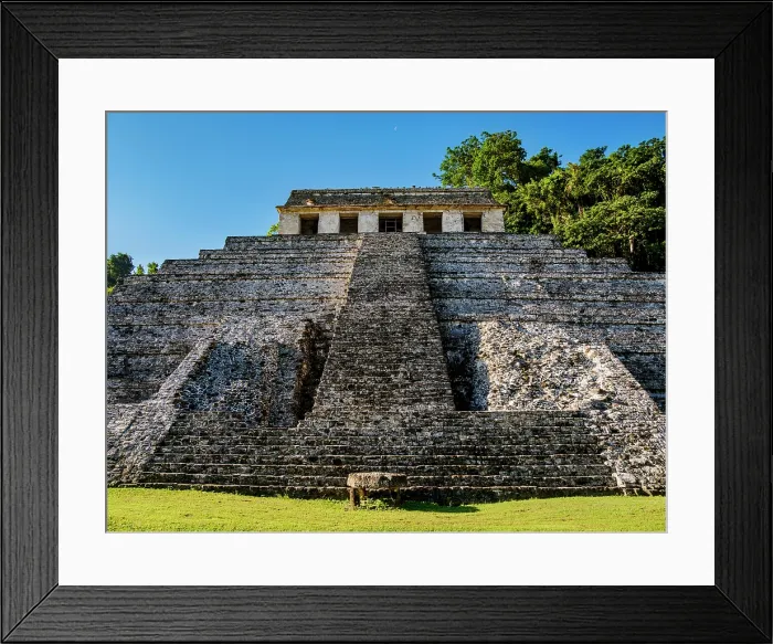 Framed Print : Temple of the Inscriptions, Palenque Archaeological Site, Palenque, Chiapas State, Mexico Framed Print : Temple of the Inscriptions, Palenque Archaeological Site, Palenque, Chiapas State, Mexico