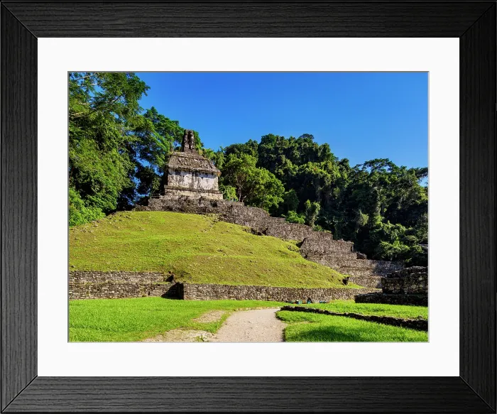 Framed Print : Temple of the Cross, Palenque Archaeological Site, Palenque, Chiapas State, Mexico Framed Print : Temple of the Cross, Palenque Archaeological Site, Palenque, Chiapas State, Mexico