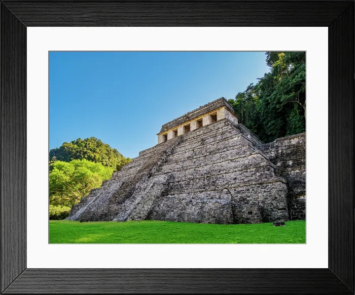 Framed Print : Temple of the Inscriptions, Palenque Archaeological Site, Palenque, Chiapas State, Mexico Framed Print : Temple of the Inscriptions, Palenque Archaeological Site, Palenque, Chiapas State, Mexico