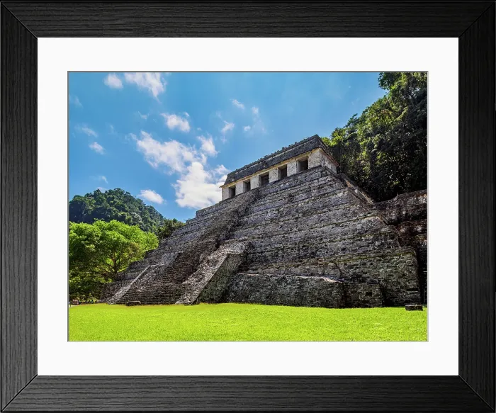 Framed Print : Temple of the Inscriptions, Palenque Archaeological Site, Palenque, Chiapas State, Mexico Framed Print : Temple of the Inscriptions, Palenque Archaeological Site, Palenque, Chiapas State, Mexico