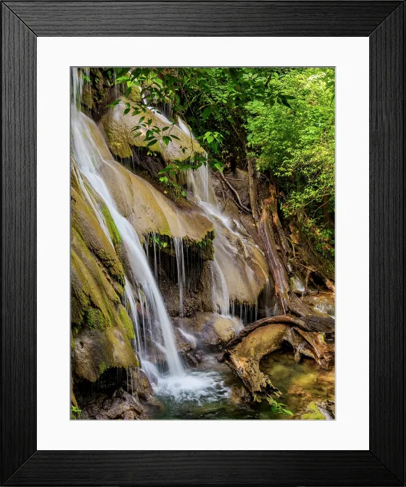 Framed Print : Waterfall at the Palenque Archaeological Site, Palenque, Chiapas State, Mexico Framed Print : Waterfall at the Palenque Archaeological Site, Palenque, Chiapas State, Mexico