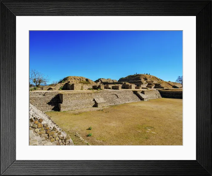 Framed Print : Patio Hundido, Sunken Courtyard, North Platform, Monte Alban Archaeological Site, Oaxaca State, Mexico Framed Print : Patio Hundido, Sunken Courtyard, North Platform, Monte Alban Archaeological Site, Oaxaca State, Mexico