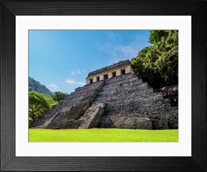 Framed Print : Temple of the Inscriptions, Palenque Archaeological Site, Palenque, Chiapas State, Mexico Framed Print : Temple of the Inscriptions, Palenque Archaeological Site, Palenque, Chiapas State, Mexico