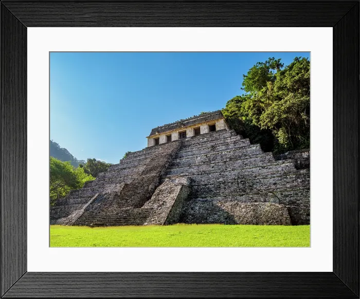 Framed Print : Temple of the Inscriptions, Palenque Archaeological Site, Palenque, Chiapas State, Mexico Framed Print : Temple of the Inscriptions, Palenque Archaeological Site, Palenque, Chiapas State, Mexico
