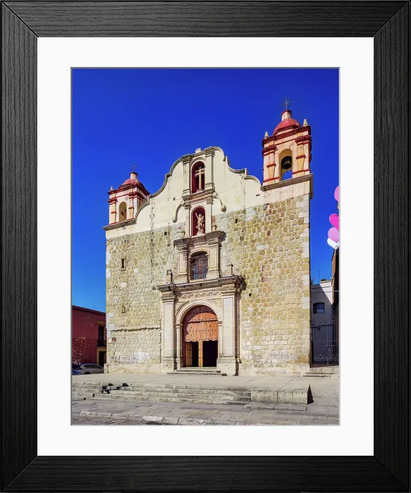 Framed Print : Sangre de Cristo Church, Oaxaca de Juarez, Oaxaca State, Mexico Framed Print : Sangre de Cristo Church, Oaxaca de Juarez, Oaxaca State, Mexico