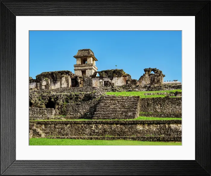 Framed Print : The Palace, Palenque Archaeological Site, Palenque, Chiapas State, Mexico Framed Print : The Palace, Palenque Archaeological Site, Palenque, Chiapas State, Mexico