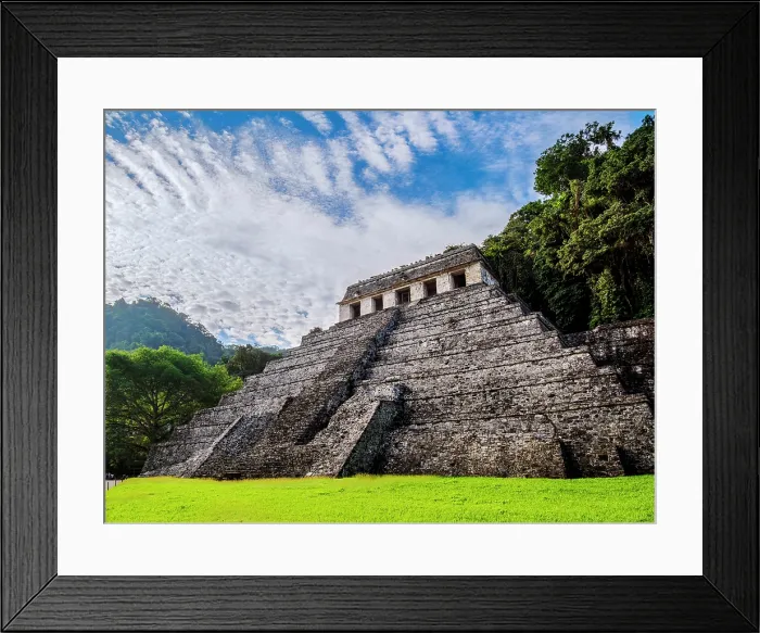 Framed Print : Temple of the Inscriptions, Palenque Archaeological Site, Palenque, Chiapas State, Mexico Framed Print : Temple of the Inscriptions, Palenque Archaeological Site, Palenque, Chiapas State, Mexico
