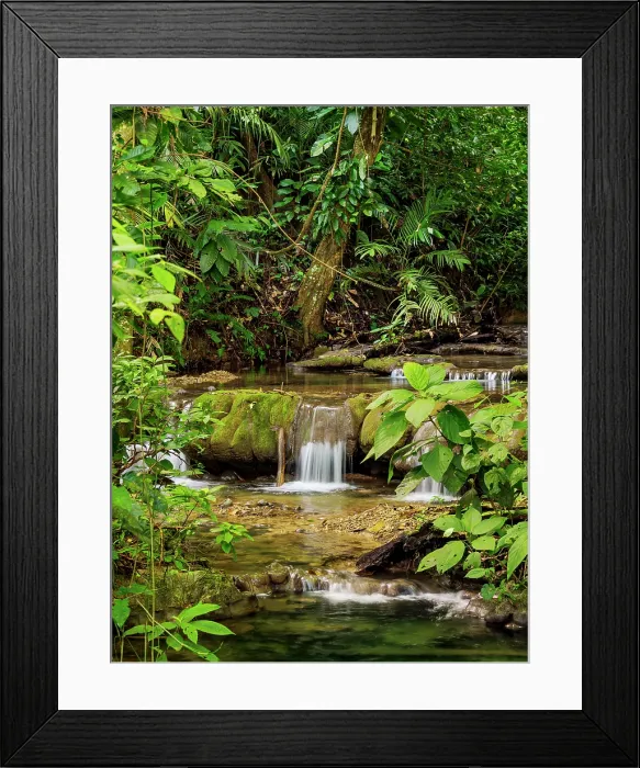 Framed Print : Waterfall at Moteipa Trail, Palenque Archaeological Site, Palenque, Chiapas State, Mexico Framed Print : Waterfall at Moteipa Trail, Palenque Archaeological Site, Palenque, Chiapas State, Mexico