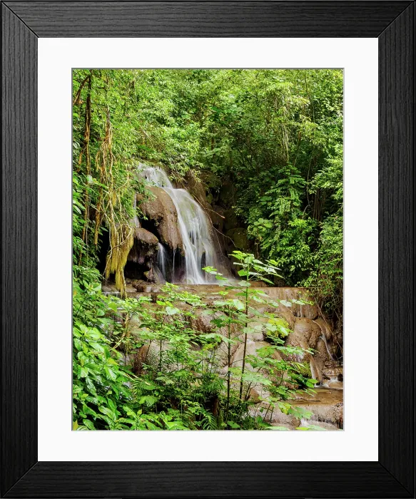 Framed Print : Waterfall at Moteipa Trail, Palenque Archaeological Site, Palenque, Chiapas State, Mexico Framed Print : Waterfall at Moteipa Trail, Palenque Archaeological Site, Palenque, Chiapas State, Mexico