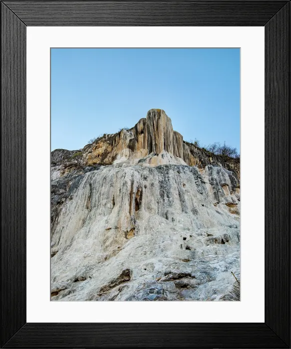 Framed Print : Petrified Waterfall at dusk, Hierve el Agua, San Lorenzo Albarradas, Oaxaca State, Mexico Framed Print : Petrified Waterfall at dusk, Hierve el Agua, San Lorenzo Albarradas, Oaxaca State, Mexico