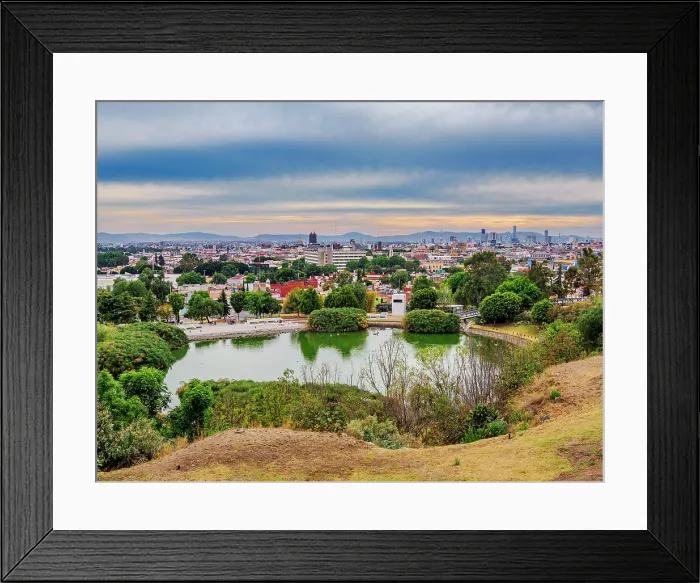 Framed Print : Lago de La Concordia Park, City of Puebla, Puebla State, Mexico Framed Print : Lago de La Concordia Park, City of Puebla, Puebla State, Mexico