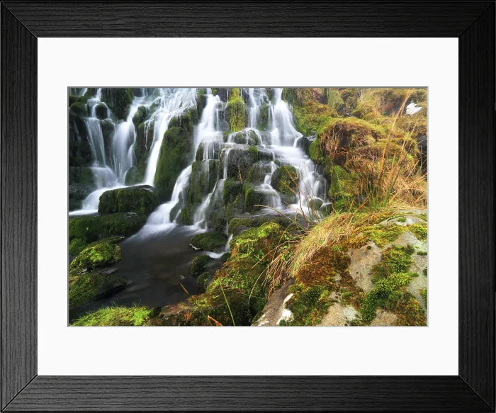 Framed Print : Bride's Veil Falls, Isle of Skye, Scotland Framed Print : Bride's Veil Falls, Isle of Skye, Scotland